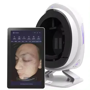 2023 Moisture Detection Skin Analyzer Machine 3d Facial Skin Analysis Analizador De Piel Face Scanner Home Use Skin Analyzer