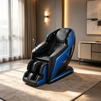 Sillón de Masaje Quiropráctico Comercial, Reclinable, con Calor y Bolsas de Aire para Uso Terapéutico