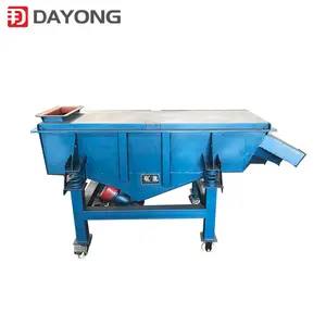 5-10 tons per hour frac sand sieving linear vibrating screen sand oscillating sifter