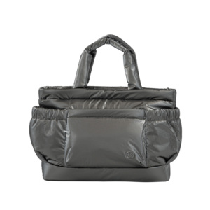 Sac fourre-tout matelassé brillant en nylon, sac à bandoulière multi-poches matelassé brillant, 8 poches, sacs à bandoulière à poignée supérieure pour femmes, pour le voyage - Product Image 1