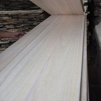 Planche en bois décorative de 20 mm d'épaisseur, planches jointées en bois de Paulownia pour cercueil