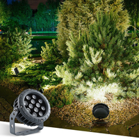 Haute Qualité 12w 18w 24w Rvb Changement De Couleur Led Projecteur IP65 Extérieur Jardin Spot Led Projecteur Bâtiment Façade
