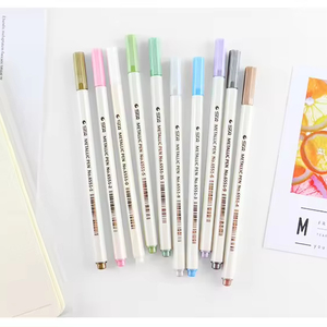 Bộ 10 kim loại màu <span class=keywords><strong>Highlighter</strong></span> Bút long lanh bút cho thẻ làm Album Ảnh Album - Product Image 1