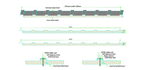 Precio al por mayor Panel sándwich de metal aislado PU-Pir Techo hecho en China para el taller de almacén al aire libre Material de acero de construcción - Product Image 6