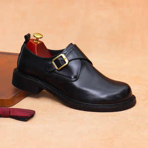 Botas de Cuero Genuino para Hombre, Diseño Clásico, Otoño-Invierno 2026, Cómodas, Impermeables, Antideslizantes, Estilo Slip-On - Product Image 1