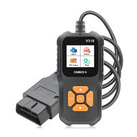 Herramienta de Diagnóstico Automotriz OBDII EOBD V318 en Oferta, Escáner OBD2 para Autos, Lector de Códigos
