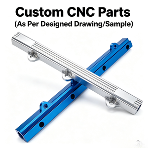 Pièces en aluminium usinées sur commande CNC, service de fraisage et de tournage OEM, composants métalliques de haute précision - Product Image 1