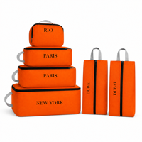 Ensemble de sacs organisateurs de bagages, accessoires de voyage, cubes de rangement extensibles