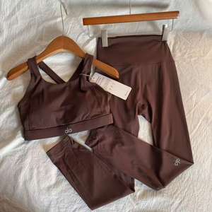 Soutien-gorge de sport <span class=keywords><strong>Alo</strong></span> Yoga personnalisé pour femmes, ensemble de vêtements de sport grande taille à maintien élevé, vêtements de gym Lululemon - Product Image 2