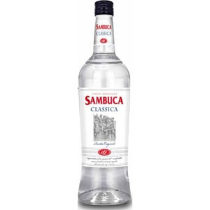Liqueur d'anisette italienne de qualité supérieure Classique Sambuca 1 Lt - 6 bouteilles par boîte Digestif Authentique Goût Liqueur - Product Image 1