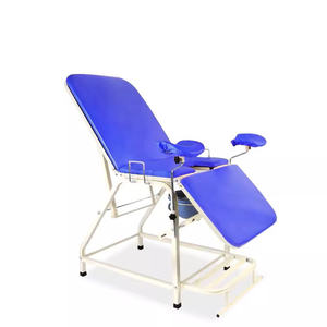 Sillón <span class=keywords><strong>de</strong></span> Examen Ginecológico Plegable al por Mayor <span class=keywords><strong>de</strong></span> Fábrica con Estribos para Mujeres Embarazadas y Uso Clínico - Product Image 5