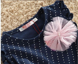 Ropa Infantil al por Mayor Estilo Coreano, Vestido Casual sin Mangas con Lazo y Cinturón para Niñas Bebés de China - Product Image 6