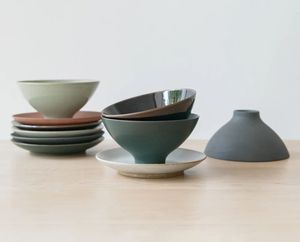 Service de vaisselle en céramique traditionnelle japonaise, élégant ensemble de vaisselle pour la maison, la cuisine, le restaurant, l'hôtel - Product Image 1