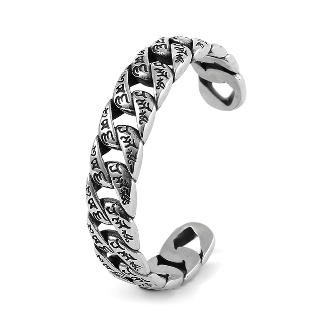 Fashion Jewelry Wholesale Casting Stainless Steel Armring Bangle Mens Fashion Bracelet Jewelry