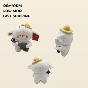 Gotgift vòng chìa khóa trẻ em mềm đồ chơi sang trọng nhà sản xuất tùy chỉnh Fluffy <span class=keywords><strong>Keychain</strong></span> sang trọng <span class=keywords><strong>Keychain</strong></span> tùy chỉnh - Product Image 3