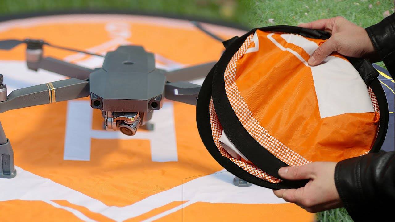 Hongdak Drone Landing Pads, Waterproof Universal Apron Fast-fold Double Sided Quadcopter Landing Pads, Drone Accessories for DJI