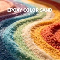 Sable coloré époxy antidérapant de qualité supérieure, rouge, jaune, vert, bleu, noir, gris, pour joints de carrelage, vente en gros en Chine, livraison rapide