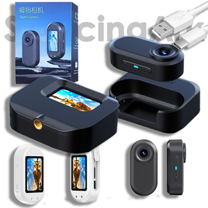 SourcingArk Mini Cámara 4K Video 30FPS MP4 Carga Tipo C Soporte para Tarjeta TF de 256GB Tiempo de Grabación de 120 Minutos DM10 - Product Image 1
