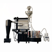 Tostador de Café Automático de Gas de Alta Calidad Dongyi de 20 kg en Venta, Versión con Tecla de Presión, Artículo Económico