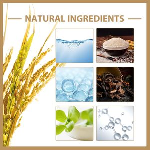 Tonique facial éclaircissant au riz pour éclaircir la peau, hydrater et lutter contre les poils incarnés - Product Image 6