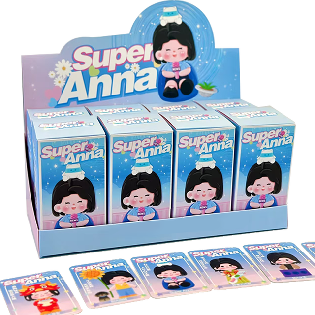 HAPPY GIFT Factory OEM ODM Maker High Quality 3D PVC Blind Box Custom Logo Silicone Crafts Toys Figure for Promotional Gifts