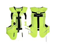 Nouvelle génération 1 Airbag moto combinaison d'équitation gonflable Qiu anneau gilet de protection Anti-chute résistant à l'usure respirant seconde