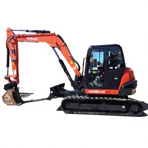 รถขุดขนาดเล็ก Kubota KX080-4 ขนาด 8 ตัน แบบตีนตะขาบ พร้อมบุ้งกี๋ขุดขนาด 0.42 ลูกบาศก์เมตร  พร้อมอุปกรณ์เจาะดิน  รถมือสอง - Product Image 1