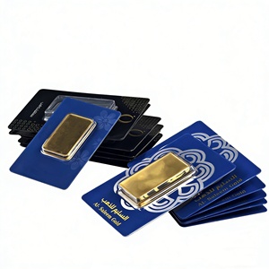 Emballage personnalisé pour lingot d'or de 1 gramme, carte blister pour lingot d'or de 1 gramme, emballage blister pour <span class=keywords><strong>argent</strong></span> de 1 once - Product Image 4