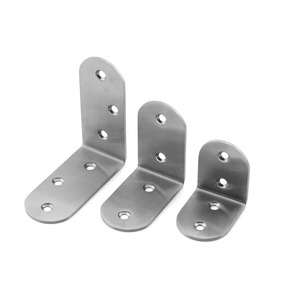 Soporte de Esquina en Forma de L de Acero Inoxidable Haldibosi, 50x50x38mm, 65x65x38mm, 85x85x38mm, Conector de Soporte para Estantes de Muebles - Product Image 5
