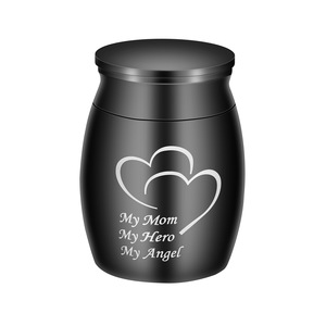 Engravable Angel Wing Mom Cremation <b>Urn</b> for Pet Human Ashes Casket Funeral Memorial <b>Cat</b> Dog Keepsake <b>Urns</b> - Product Image 3