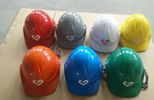 ANSI Z89.1 HDPE Safety Helmet Hard Hat Used In Mining Construction