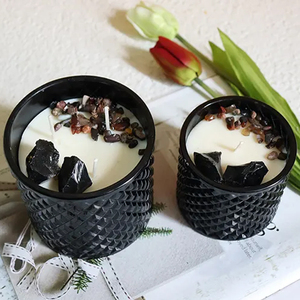 100% naturale estratto di pianta massaggio caldo olio essenziale Bougie Logo personalizzabile lavanda profumata barattolo di latta profumo fragranza di candela sapore - Product Image 4