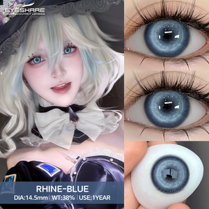 Lenti a contatto Eyeshare Triple Pupil DevilEye 14.5mm con effetto schizzi di sangue, spaventose, multi-occhio, per cosplay di Halloween. - Product Image 3