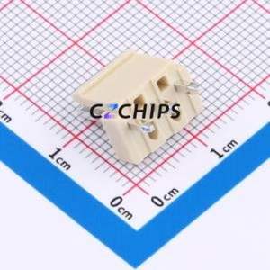 ZX-VH3.96-3PZZ-GW Wire-to-Board Pin Header Through hole Component (THT),P=3.96mm Connector 1x3P 3.96mm Through Hole VH - Product Image 2
