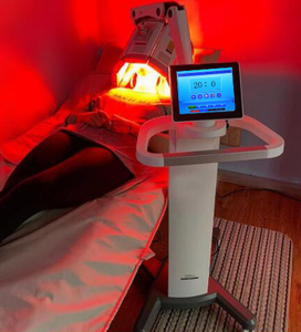 2025 nuevo precio de fábrica masajeador de cuello facial antienvejecimiento luz <span class=keywords><strong>LED</strong></span> PDT estiramiento de la piel dispositivo de belleza terapia de luz roja - Product Image 2