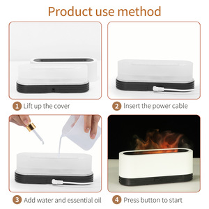 Difusor de Aromas JCSY 0.5L USB 5V Humidificador Ultrasónico con Luz para Oficina y Hogar - Product Image 4