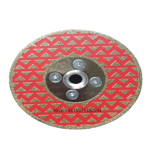 Sharp et déplacement rapide 4.5 pouces 115 mm <span class=keywords><strong>rouge</strong></span> personnalisé meuleuse <span class=keywords><strong>de</strong></span> <span class=keywords><strong>colère</strong></span> disque <span class=keywords><strong>de</strong></span> coupe diamant galvanisé lame <span class=keywords><strong>de</strong></span> scie circulaire - Product Image 4