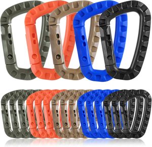 Móc khóa móc khóa chiến thuật chắc chắn, móc D, nhẹ, kẹp lò xo, móc đa năng, móc treo ba lô - Product Image 1