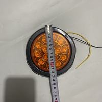 Feu arrière de remplacement 24V 16 LED de marque OEM pour voiture, camion, remorque, réflecteur, feu stop, marqueur latéral, indicateur d'avertissement rouge jaune