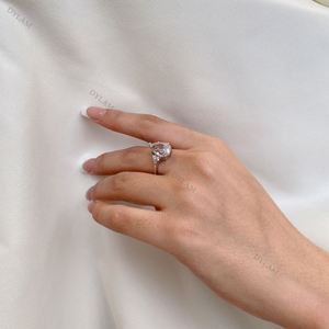 Dylam <b>Ring</b> Couples <b>Set</b> for Females Big Luxury Expensive <b>Silver</b> Wedding <b>Rings</b> Couple Price <b>Silver</b> Wedding <b>Rings</b> - Product Image 6