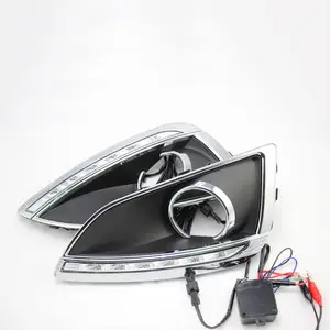 new product daytime running lights For Hyundai Ix35 2010 - 2013 or Tucson Fuel Cell 2010-2017 led headlight accessory