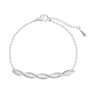 Hormone Molecules DNA Bracelets Chemical Formula Bracelets Nurse Jewelry Double Helix Bracelets Gift for Women Men