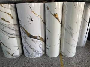 MOI 1.2*<strong>3m</strong> <strong>Vinyl</strong> Peel and Stick 3d Marble Wall Foam Sticker Luxury Home Decor Foam Self <strong>Adhesive</strong> Wallpaper Roll - Product Image 3