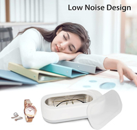Nettoyeur ultrasonique portable multifonctionnel intelligent Souncrise en acier inoxydable pour lentilles de contact, prothèses dentaires, usage domestique
