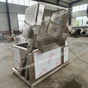 Machine à frire industrielle VBJX entièrement automatique en acier inoxydable pour poulet croustillant, pommes de terre, fruits et légumes avec panier de friture - Product Image 4