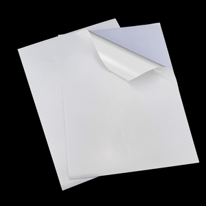 Hoja de papel de calcomanía mate brillante autoadhesiva impermeable PP imprimible de vinilo para impresora láser de inyección de tinta A4 papel adhesivo de etiqueta de vinilo - Product Image 3