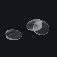 Verre optique BK7 Quartz diamètre 25.4mm 0.5/1/2/4/6/8/10 degrés prisme de coin