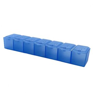กล่องใส่ยาแบบกำหนดเองได้ 7 ช่อง กล่องเก็บยา กล่องใส่เครื่องประดับ - Product Image 1