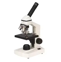 Microscopio biológico monocular para estudiantes, L,118B, 2, 1/2"