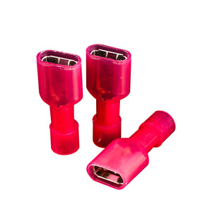 Terminales de Conexión Rápida con Aislamiento de Nylon FDFN1.25-250 - Kit de Desconexión Rápida 22-16AWG para Reparación de Iluminación Automotriz (Par Hembra/Macho) - Product Image 4